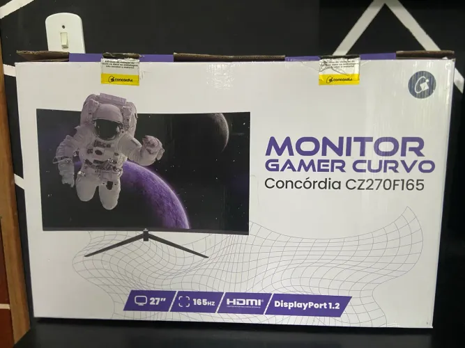 Monitor gamer curvo Concórdia 