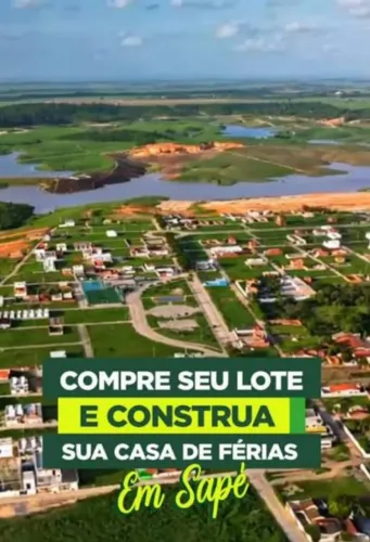 Terreno lote São Salvador Sapé 
