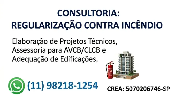 Consultoria Técnica: Projetos de Segurança Contra Incêndio até 750 m2