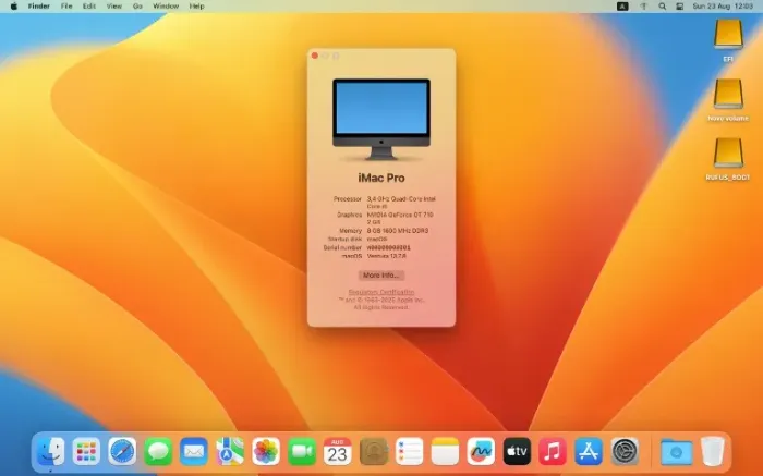 Hackintosh - Ventura