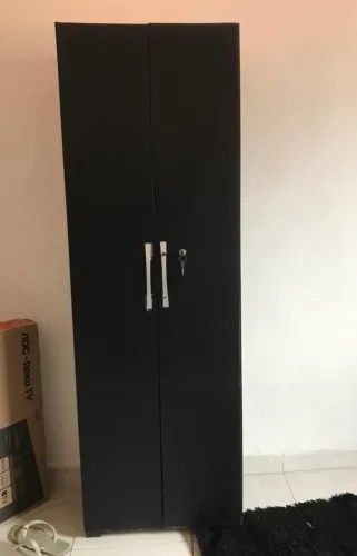 Armário Multiuso ou guarda roupas compacto 2 Portas