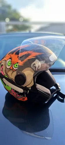 Capacete De Moto Aberto Pro Tork New Liberty Three Coyote Brilhante