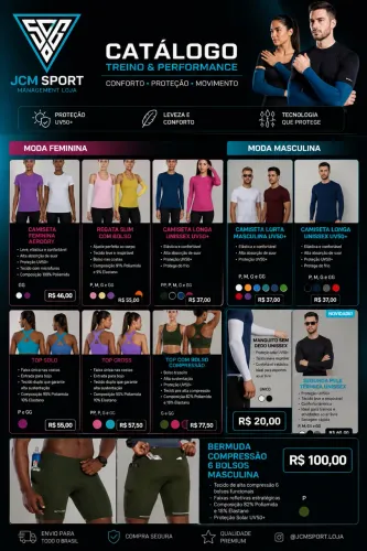 JCM SPORT ? Vista seu treino. Supere seus limites!