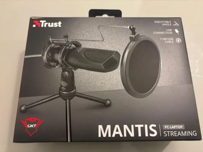 Microfone para Streamer Mantis Trust
