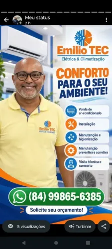 Emílio TEC Elétrica & Climatização 