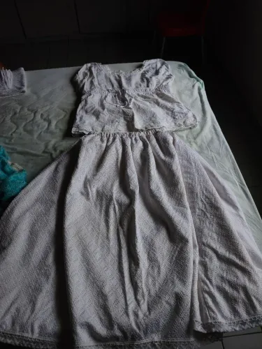 Roupa de baiana/ umbanda usada 1x