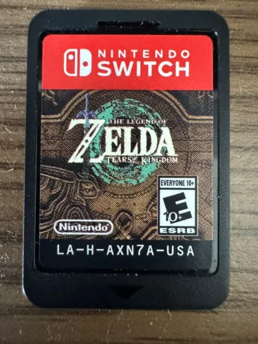 The lengend of Zelda: tears of the kingdom (jogo sem capa)