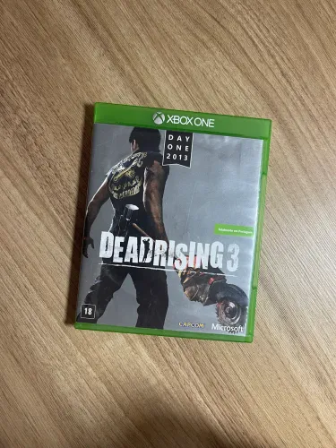 DEADRISING 3 XBOX ONE ORIGINAL + MANUAL IMPRESSO - MÍDIA FÍSICA