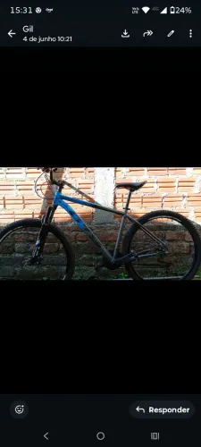 Bicicleta de barbada
