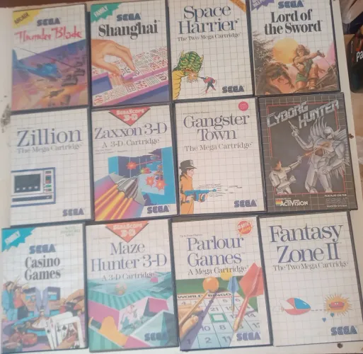 Jogos master system lot Shinobi vários
