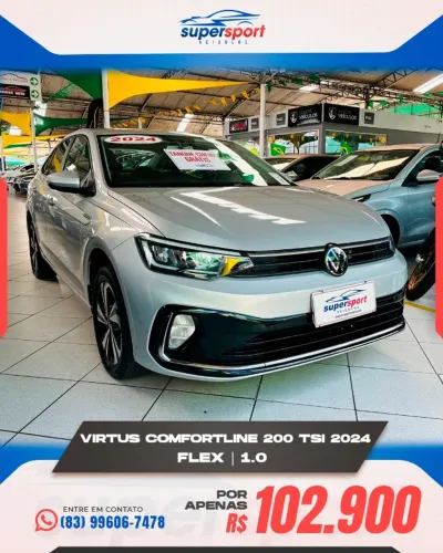 Volkswagen Virtus Comfort. 200 TSI 1.0 Flex 12V AUT 2024