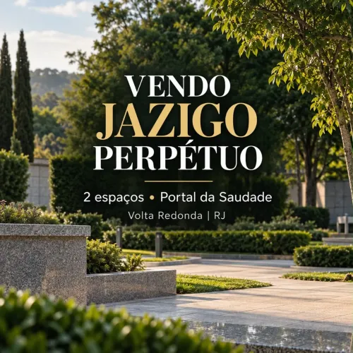 Jazigo perpétuo com 2 espaços | Portal da Saudade
