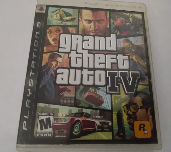 GTA 4 PlayStation 3 original completo queima de estoque!