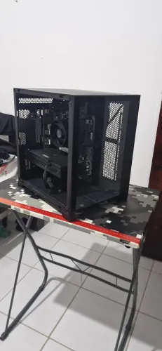 PC Gamer 3.400 Ryzen 5 5500 SSD 1T Placa de video rx590 placa mãe 550 memória RAM 32G