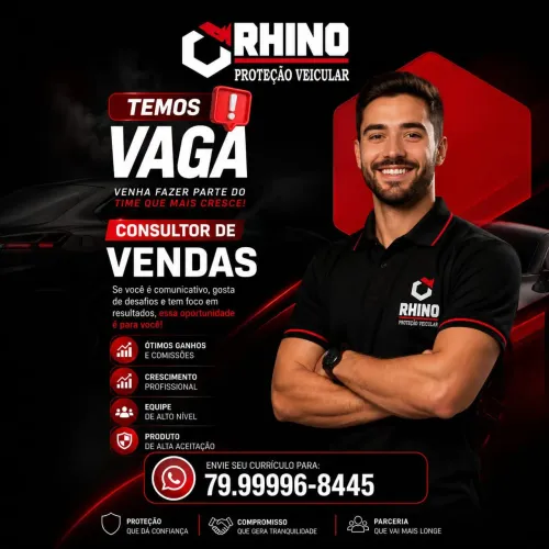 Vaga Consultor(a) de Vendas 