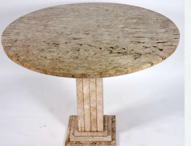 Mesa de jantar de pedra granito