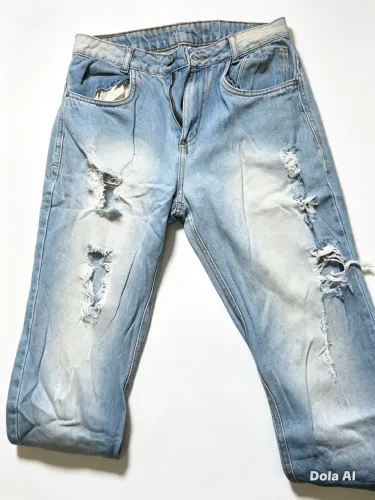 CALÇA jeans 38 a 42 com elástico