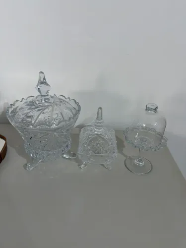 Conjunto bomboniere decoração