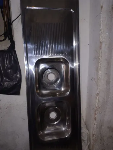 Vendo pia inox 304 com duas cubas