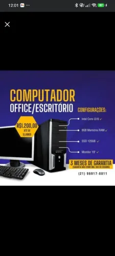 Montagem e manutenção de computadores
