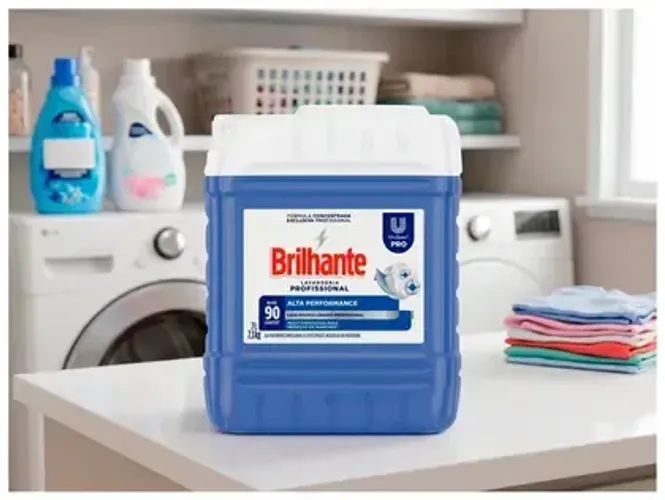 Sabão Líquido Brilhante Alta Performance Concentrado Profissional 7L