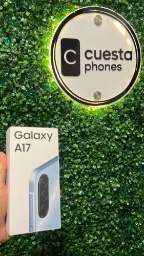 Samsung A17 256GB PRETO E PRATA