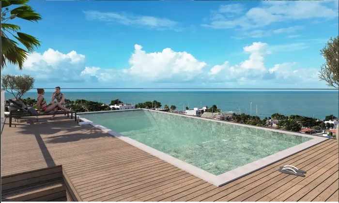 Lançamento em Jacumã, Flats a partir de R$ 226 mil - Boulevard Flats e Shopping
