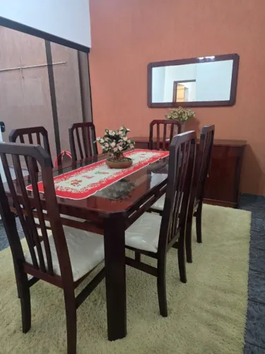Conjunto de Mesa de Jantar Antigo