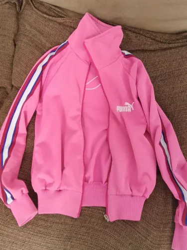Jaqueta Puma Original Rosa Feminina - Usada
