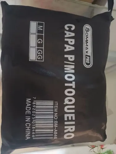 Capa p/ motoqueiro