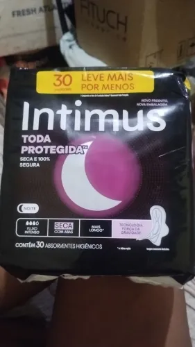 Absorvente Intimus Noturno (30 unidades)