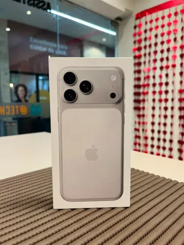 Novo - iPhone 17 Pro Max 1TB BRANCO - Retirada Loja Shopping Savassi