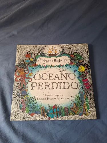 Oceano Perdido- livro de colorir