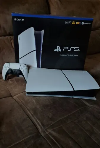 ? PS5 825GB Digital - Impecável, Pouquíssimo Uso + Nota/Comprovante ?