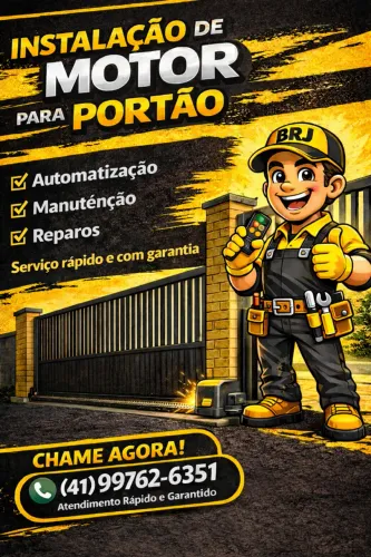 INSTALAÇÃO DE MOTOR PARA PORTÃO