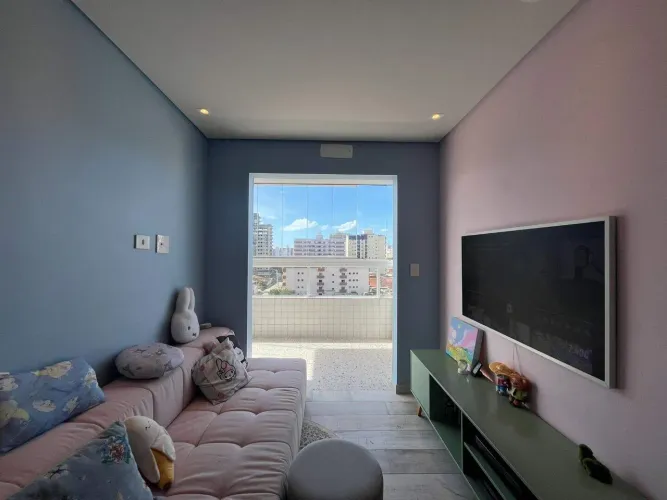 Apartamento à venda, 55 m² por R$ 465.000,00 - Vila Guilhermina - Praia Grande/SP