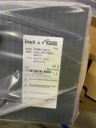 Kit servo drive e servo motor invt