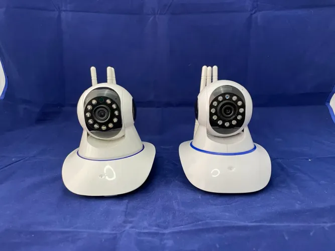 Câmera de Segurança Wifi Ip 3 Antenas 