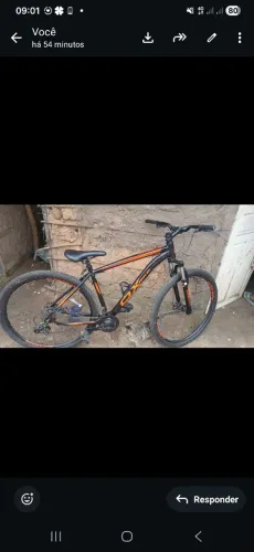 vendo bicicleta semi nova sem defeito no ponto pra usar 