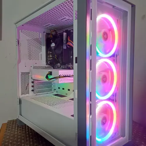 PC Gamer i5 c/ RX580 de 8GB + Gabinete Corsair com garantia e jogos (Leia Descrição)