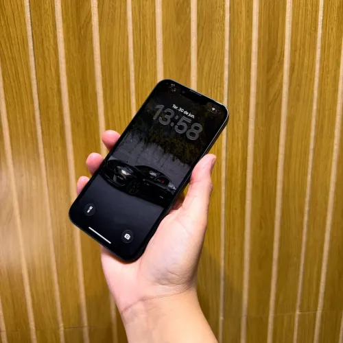 iPhone 14 128GB Meia-Noite - Bateria 92%