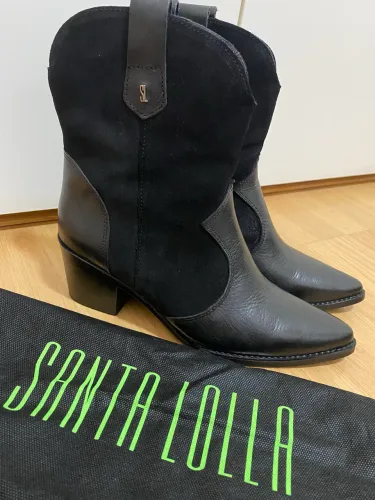 Bota Feminina Santa Lolla Preta