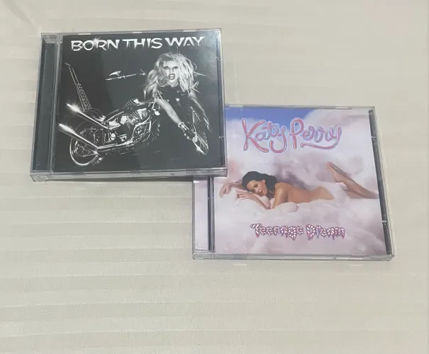 Kit Cd Lady Gaga e Katy Perry