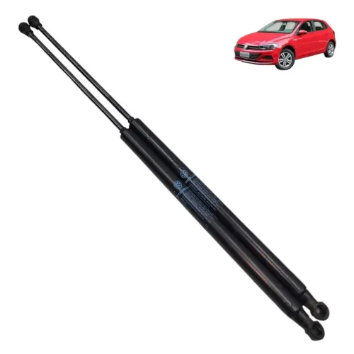 Amortecedor tampa traseira VW Polo 2018 2019 2020 2021 2022