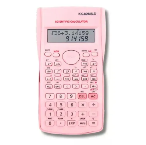 Calculadora científica rosa