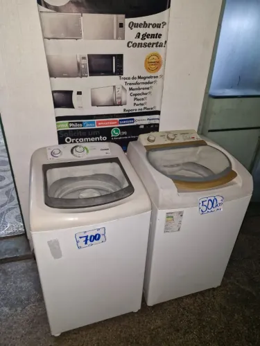Duas máquinas de lavar 9kg