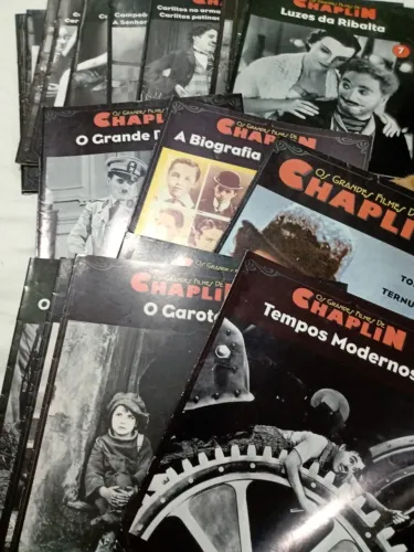 Coleção de fascículos Charlie Chaplin