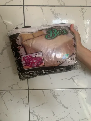 protetor p/ cama de casal king | de R$120 por R$70