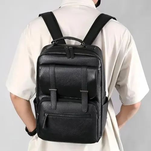 Mochila De Couro Executiva