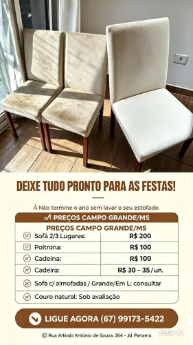 sofá sujo?